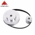 GT2 Timing Belt Pulley 60teeth 20teeth Reduction 3:1/1:3 belt width 6mm for 3D. 