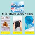 30Pcs/Bag Laundry Tablets Sheets Easy Dissolve Strong Deep Laundry Detergent Cleaning Detergent Laundry Soap For Washing Machine. 