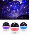 Rotating LED Light Projector Star Moon Sky. 