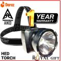 Head Torch Rechargeable & Flashlight Aiko 665. 