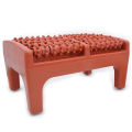 Foot Massager Foot Acupuncture Point Massage Cushion Plastic Wooden Roller Foot Massager a Foot Stool. 