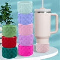 Silicone Silicone Boot Easy To Clean 2.95in 40oz Tumbler Sleeve 7.5cm Flexible Bottle Bumper for Outdoor Activities Gym Use. 