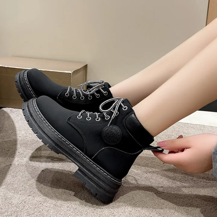 Couple's%20Genuine%20Leather%20Worker%20Boots2023New%20Autumn%20and%20Winter%20Retro%20Women's%20Shoes%20British%20Style%20Ankle%20Boots%20Women's%20Platform%20Martin%20Boots%20-%20Image%204