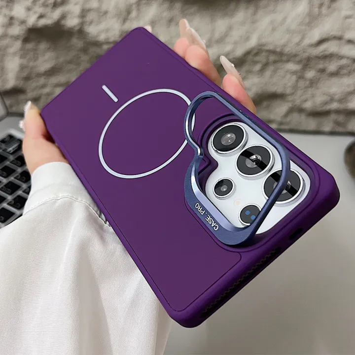 NEW%20Desert%20Titanium%20Gold%20lens%20frame%20holder%20magnetic%20silicone%20case%20for%20Samsung%20Galaxy%20S25%20S24%20Ultra%20magsafe%20charging%20soft%20back%20cover%20-%20Image%207