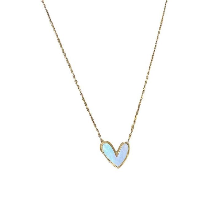Love%20Necklace%20Women's%20Fashion%20Ins%20Collarbone%20Chain%20Simple%20Necklace%20for%20Girls%20Gifts%20-%20Image%205