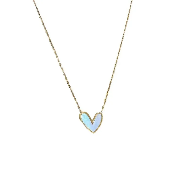 Love%20Necklace%20Women's%20Fashion%20Ins%20Collarbone%20Chain%20Simple%20Necklace%20for%20Girls%20Gifts%20-%20Image%205
