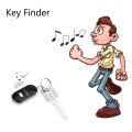 Whistle Key Finder Anti-Lost with Key Ring Locator Keychain Tracker LED Light Claps Locator Mini Smart Flashing Beeping AlarmOutdoor Keychain Anti-lost Device Finder LED Lamp Locator Find Lost Keys Chain Whistle Sound Control. 