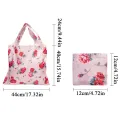 【ALLGOOD】Women's Shopper Reusable Eco Shopping Bags Bag Foldable Vegetable Grocery Package Large Handbags Tote Bag With Coin Pouch Tote Pouch Package. 