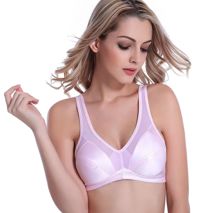 Summer%20Thin%20Sponge%20Bra%20Women's%20Vest-Style%20Glossy%20Cover%20Beauty%20Back%20Breathable%20Seamless%20Underwear%20Sports%20Bra%20-%20Image%207