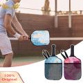 SuperRide Pickle Racket Case Tennis Racket Case Pickleball Paddle Bag Lanyard Zipper Storage Front Mesh Neoprene Table Tennis Bat Ping-pong Sports Accessories Sports Pack Pickleball Cover. 