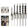 Durable Square Hole Mortise Drill Bits HSS Construction Professional Grade Woodworking Drill Bits Mortise Chisel Bit Carpentry Supplies. 