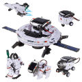 Creative 6 In 1 Solar Robot Car Space Ship Toys Technology Science Kits Solaire Energy Technological Gadgets Scientific Toy Boys. 