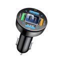New Car Dual Pd 6-Port Super Fast Charging Conversion Plug Multi-Function Mobile Phone Car Charger 4usb Car Charger. 