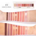 FOCALLURE 10 Color Eyeshadow Palette Long Lasting Colorful Eye Shadows Pallet Glitter Highlighter Shimmer Eye Makeup Cosmetics. 