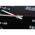 EITGZWAS 2X Math Wall Clock , Math Formulas Clock Quiz Clock in Black And White Unique Math Equation Clock for Home, Office. 