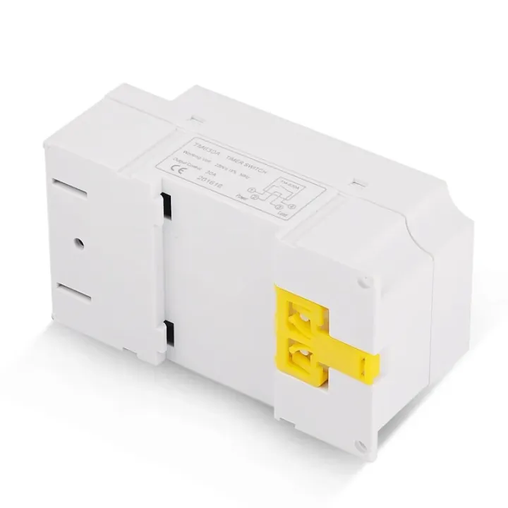 SINOTIMER%2030A%20220V%20AC%2012V%20Volt%20DC%20Din%20Rail%20Digital%20TIMER%20SWITCH%20Electronic%207%20Days%20Schedule%20Programmable%20Time%20Relay%20Clock%20Control%20-%20Image%204