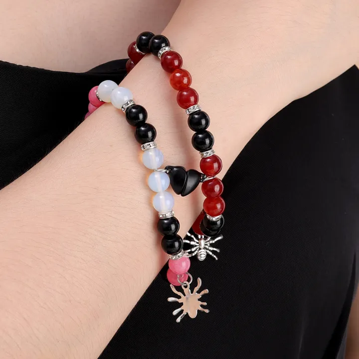 Halloween%20Spider%20Couple%20Bracelets%20for%20Women%20Men%20Romantic%20Heart%20Magnetic%20Matching%20Bracelet%20Aesthetic%20Party%20Jewelry%20-%20Image%203