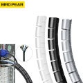 Flexible Spiral Cable Organizer 2m 10-22mm Pc Cable Protector Management Wire Storage Winder Desk Tidy Cable Accessories. 