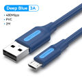 Vention Micro USB Cord Fast Charging Data Transfer Cable for Samsung S7 Xiaomi Redmi Note 5 Pro Realme Android Mobile Phone Micro Charger Cable. 