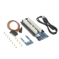 HXSJ Mini Pci-E To Pci Adapter Card Mpci-E To Pci Riser Adapter With Sata Power Cable Expansion Card With External Capture Card. 