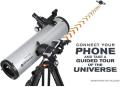 Celestron StarSense Explorer SSE DX 130AZ Newtonian Reflector Professional Astronomical Telescope Smartphone App Enabled Observe The Moon. 