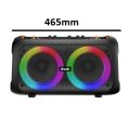 Brodu BTS-1709 Bluetooth Karaoke Speaker Rechargeable Party Speaker. 