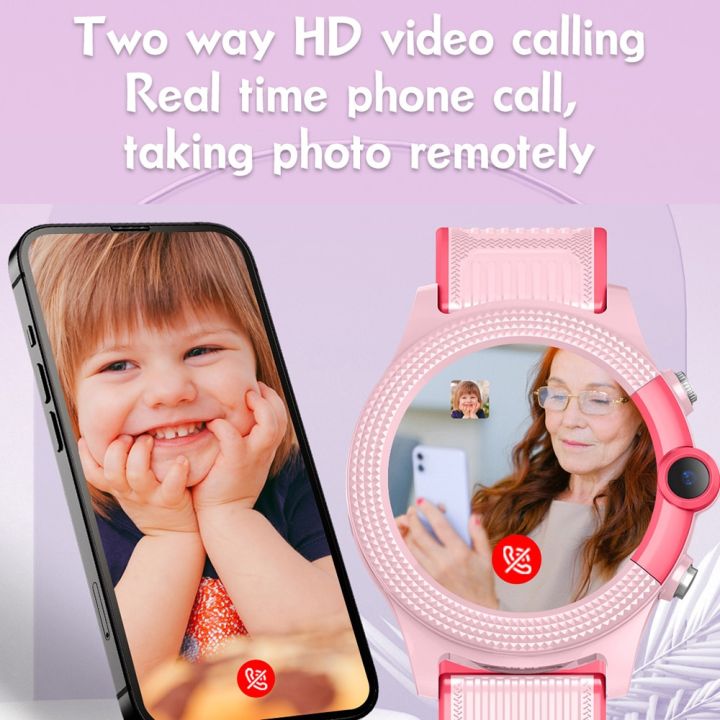 LEMFO%204G%20GPS%20Kids%20Smart%20Watch%202023%20Video%20Call%20Baby%20Smartwatch%20WIFI%20LBS%20Watch%20For%20Children%20IPX7%20Waterproof%20500Mah%20Big%20Battery%20-%20Image%204