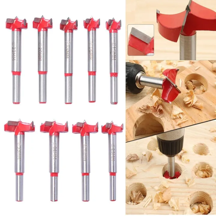 15-40mm Forstner Tip Woodworking Tool Hole Saw Cutter Hinge Boring ...