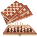 3 in 1 Wooden Chess Board (Chess Checkers Backgammon). 