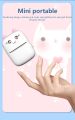 Portable Mini Printer Portable Thermal Pocket Mobile Printer Stickers Label Photo Wireless Printer New Mini Portable Thermal Pocket Mobile Printer Stickers Usb Photo Printer Pad Printer C9 Thermal Printing Black and White. 