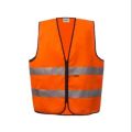 Safety Jacket – Orange -M/L/XL/2XL/3XL High Visibility Reflective Vest Security Working Clothes Safety Waistcoat Motorcycle Cycling Warning Day Night Use Night Construction Work Security Adults Unisex Car Reflective Clothing. 