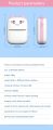 Portable Mini Printer Portable Thermal Pocket Mobile Printer Stickers Label Photo Wireless Printer New Mini Portable Thermal Pocket Mobile Printer Stickers Usb Photo Printer Pad Printer C9 Thermal Printing Black and White. 