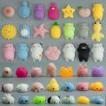 Cute Squishies Mochi Cat Animal Squishy Anti-stress Ball Squeeze Toys for Kids Adult Stress Reliever Birthday Gift for Children. 
