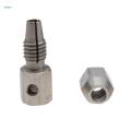 Motor Coupling Joint Connector Stainless Steel Shaft Coupling for RC Ship. 