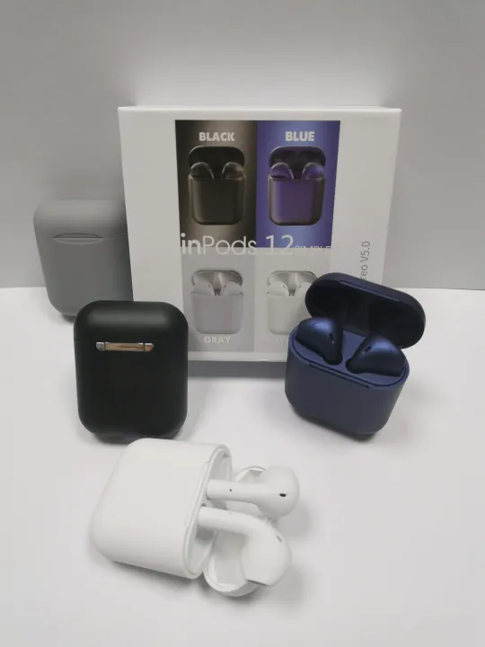 Inpods%2012%20(i12)%20Wireless%20Bluetooth%20Headset%20Bluetooth%205.0%20with%20Touch%20Sensitive%20and%20High%20Quality%20Stereo%20-%20Image%207