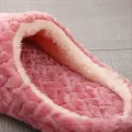 【WEJA】Unisex Fluffy Home Slippers Soft Lightweight Anti Slip Comfortable Indoor Slides for Autumn Winter. 