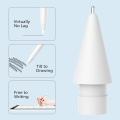 GOOJODOQ Apple Pencil nib tib Maximum reduction Stylus Nib Interchangeable Nib for Pencil 1/2 Clear Color Tip 4.0 3.5 3.0. 
