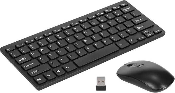 2.4G Wireless Keyboard  Portable Keyboard Mouse Combo Mini Keyboard and Mouse Set