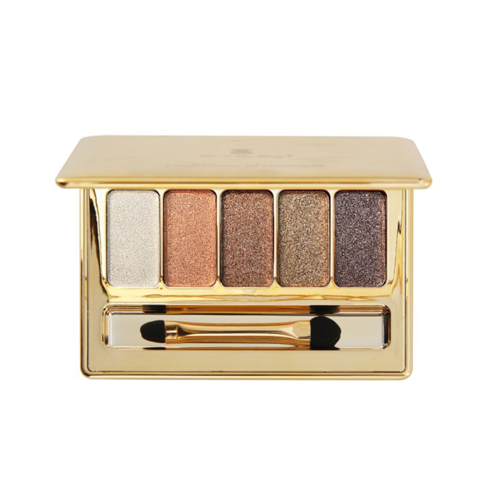 Set Plate Eyeshadow ColorsShimmer Eyeshadow Makeup Brush 5
