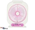 Krypton Rechargeable 8 Inch mini Table Fan with Light - KNF222. 