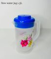 Heavy Duty Plastic 1.5L Transparent Water Jug 1.5 Litter Water Jug. 