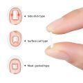50Pcs/box New Brace Pedicure Tool Ingrown Toenail Correction Tool Filling Pad Nail Picker Elastic Patch Sticker Plastic Ingrown Toe Nail Treatment Straightening Clip. 