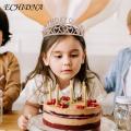 Birthday Tiara Sparkling Birthday Queen Tiara Sash Set Festive Headwear for Women's Party Decor Crown Comb Happy Birthday Sash Perfect for Southeast Asian Buyers Adjustable Birthday Belt. 