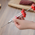 Meat Injector Syringe - 3 Marinade Injector Needles for BBQ Grill, Turkey Injector Kit, Marinades Injector for Meats Durable Easy to Use. 