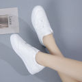 Women's shoes Korean fashion sneakers Velcro casual white shoes female students running shoes. 