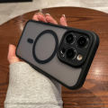 HOCE Frosted Magnetic Phone Cases For iPhone 11 12 13 14 15 Pro Max 14 15 Plus Magsafe Case Skin Feel Matte Black Cover. 