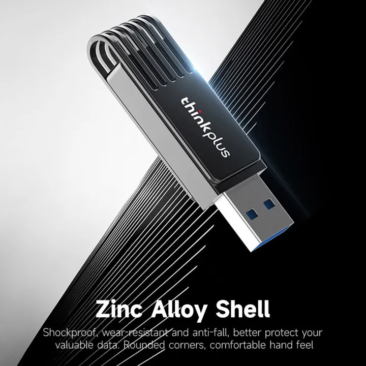 thinkplus%20MU242%2032GB%20USB3.0%20USB%20Flash%20Drive%20Rotatable%20Metal%20U%20Disk%20High%20peed%20Transmission%20Wide%20Compatibility%20-%20Image%202