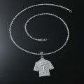HNSP Cristiano Ronaldo CR 7 Jersey Full Zircon Pendant Chain Necklace For Men Boy Soccer Fans Hip Hop Jewelry Accessories. 