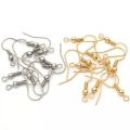 50pcs/lot 20x17mm DIY Earring Findings Earrings Clasps Hooks Fittings DIY Jewelry Making Accessories Iron Hook Ear wire Jewelry. 