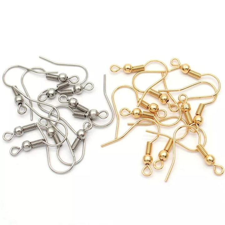 50pcs/lot 20x17mm DIY Earring Findings Earrings Clasps Hooks Fittings DIY Jewelry Making Accessories Iron Hook Ear wire Jewelry